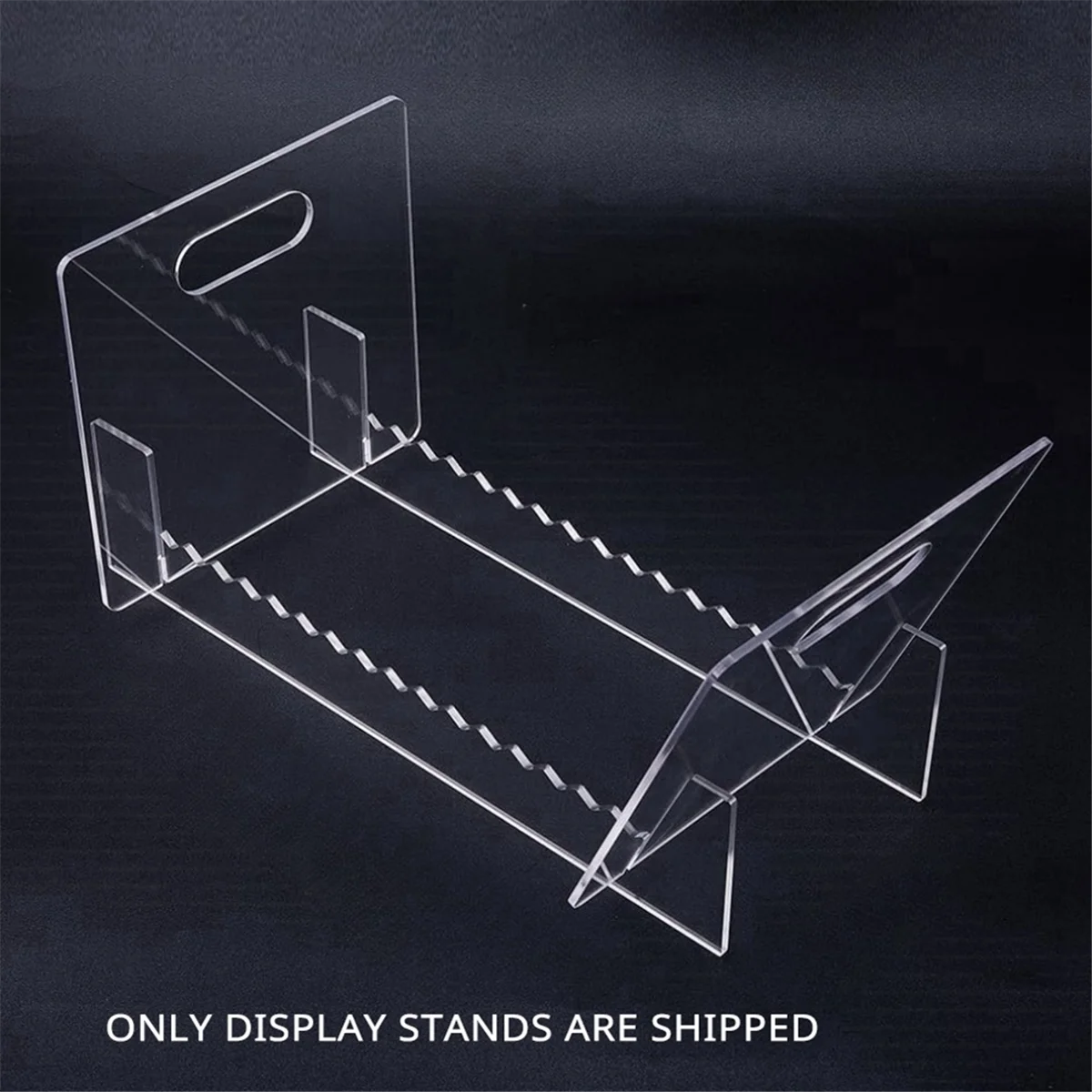 Vinyl Record Storage Holder for 12 Inch 10 Inch LP Album, Acrylic Record Display Stand