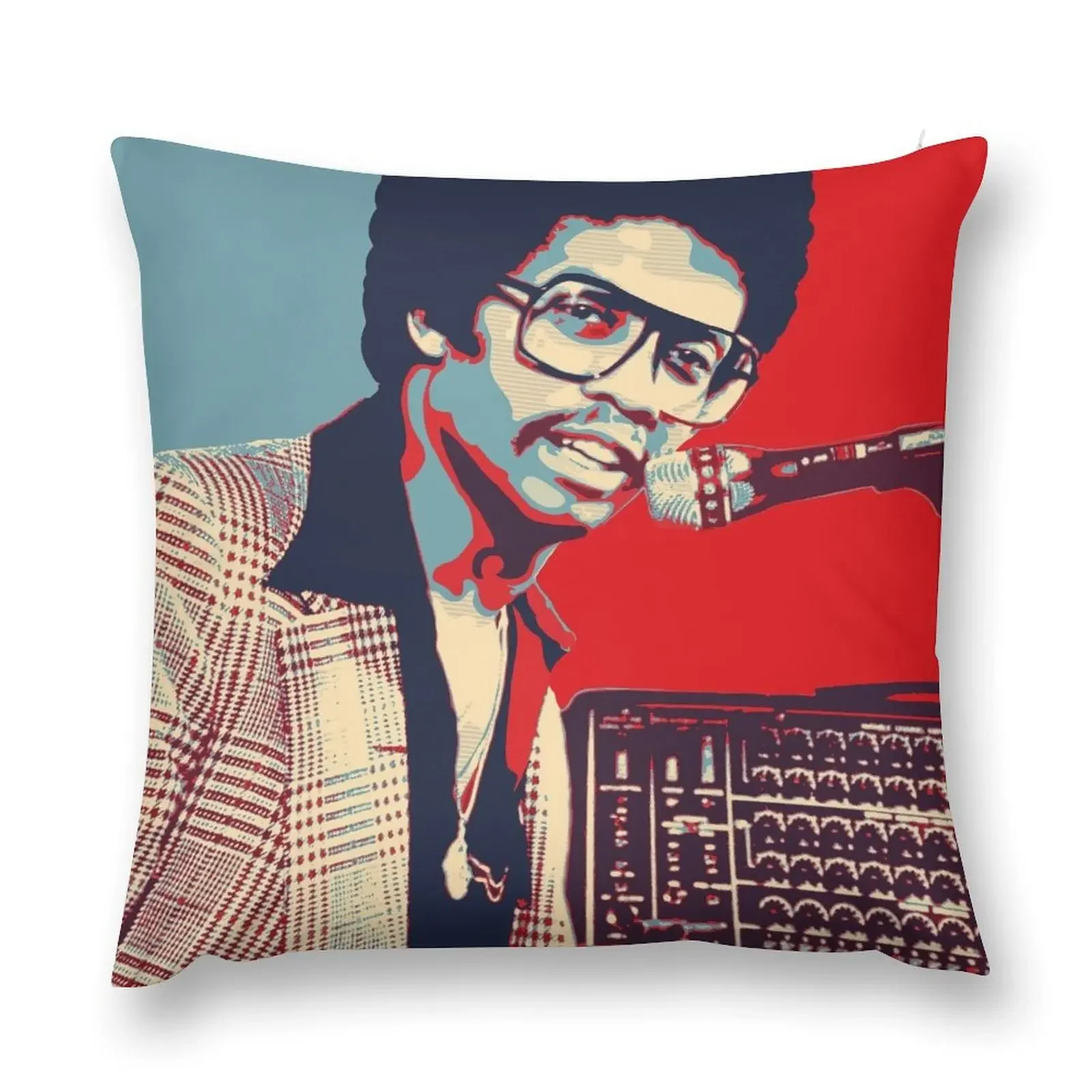 Herbie Hancock Hope Poster - Sizes of Jazz Musician History Throw Pillow Decorative Cushions Cushion Cover Luxury pillow