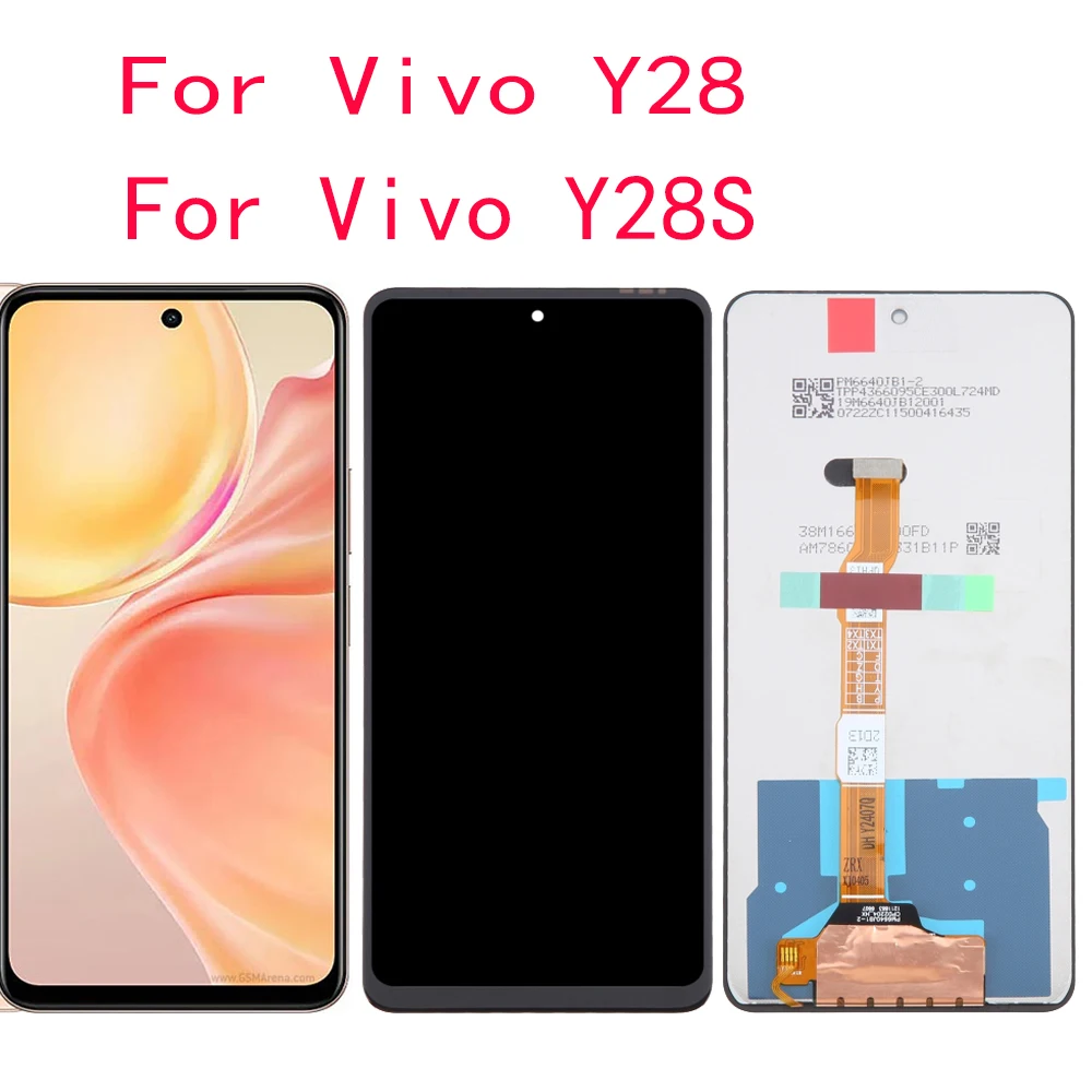 

For Vivo Y28/Y28S V2352 V2351 LCD Display Touch Screen Digitizer Assembly Parts