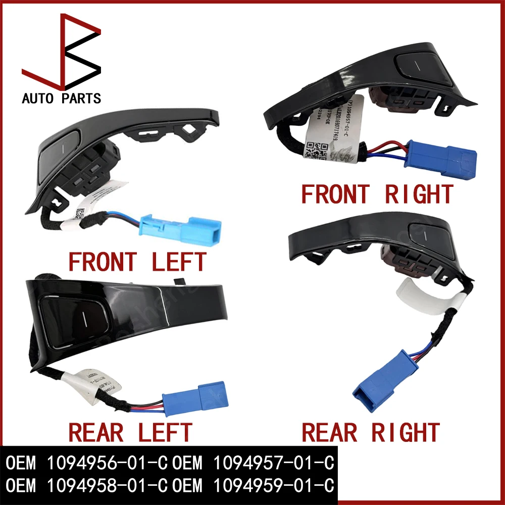 

OEM 1094956-01-C 1094957-01-C 1094958-01-C 1094959-01-C Gloss Door Electric Release Switch for Tesla Model 3 2017-2023 Y 19-20