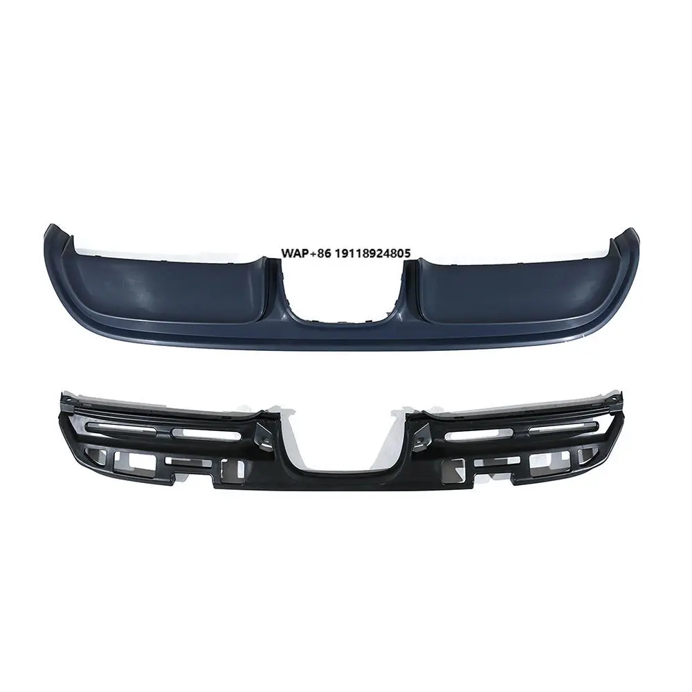 

GTS/SD/Spyder Style for 982 Front & Rear Bumper Kits Polypropylene Bolt-On Unpainted Black New Condition