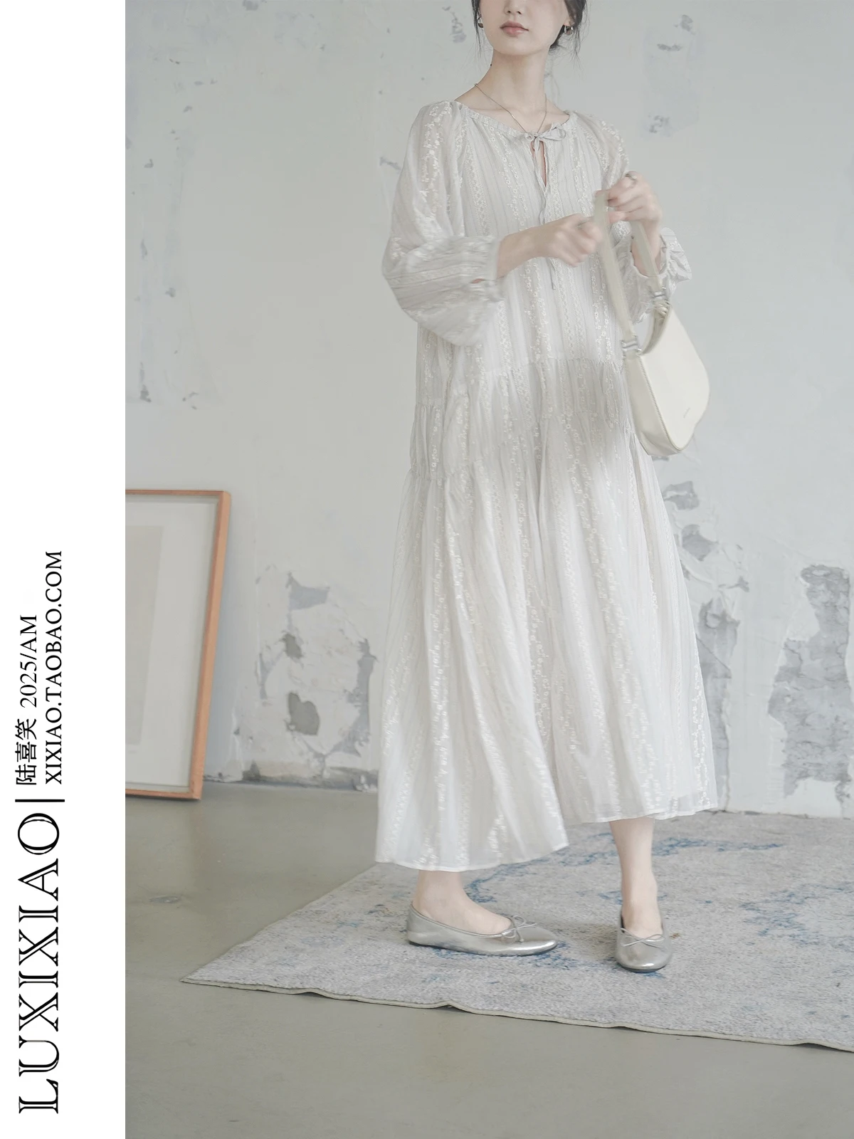 

Женское свободное платье LUXIXIAO с круглым вырезом и коротким рукавом, повседневное, комфортное, дышащее, из хлопка, для весны, лета и осени