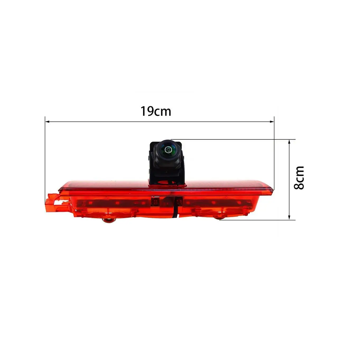 Kit de pantalla de espejo de 4,3", utilizado para reemplazar luces de freno y cámaras de marcha atrás en Volkswagen Cadi (2003-2015))