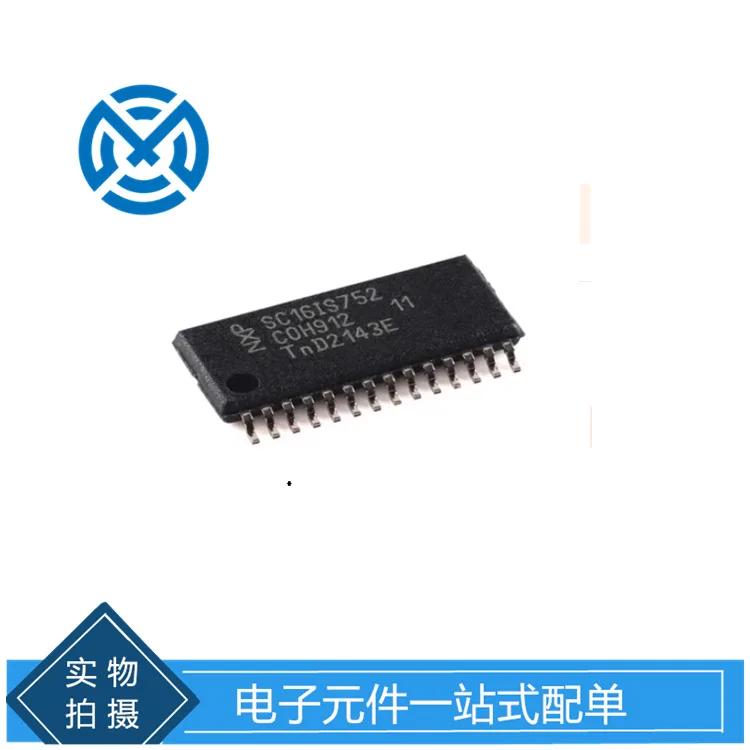 SC16IS752IP,128 package TSSOP-28 dual channel UART with I2 bus /SPI interface original