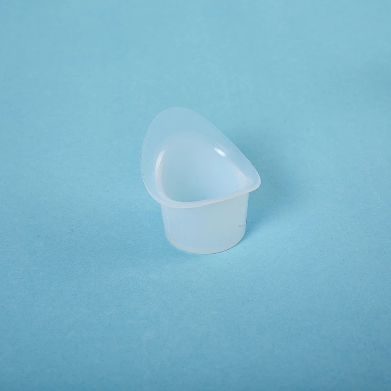 8Ml Eye Eye Wash Cup Siliconen Resuable Medische Zachte Oog Bad Cup Met Weegschaal