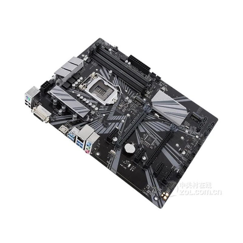 Imagem -03 - Placa-mãe Intel-z370 Prime Z370-p ii Original Usado Lga 1151 Ddr4 64gb M.2 Nvme Usb 3.0 Sata3 Desktop Mainboard