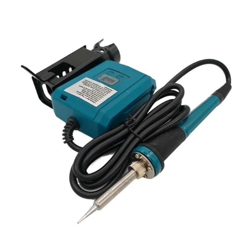 Portable Lightweight 60W Soldering Iron Kit Wireless Soldering Iron Workstation Tool Converts To for BL1830 18V Li-ion Batteries