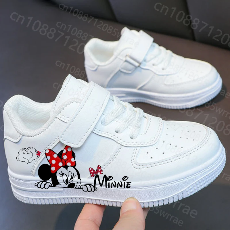 minnie mouse children\'s sneakers girls boys shoe casual basketball Kid Running Fashion Sports 7 and 18 year old girls Shoes Gift