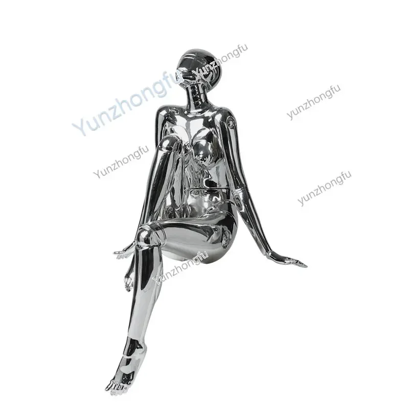 

Mechanical Goddess Sculpture Ornaments Home Decorative Figures Figurine Abstract Crafts Statue Office Living Room Decor Gifts