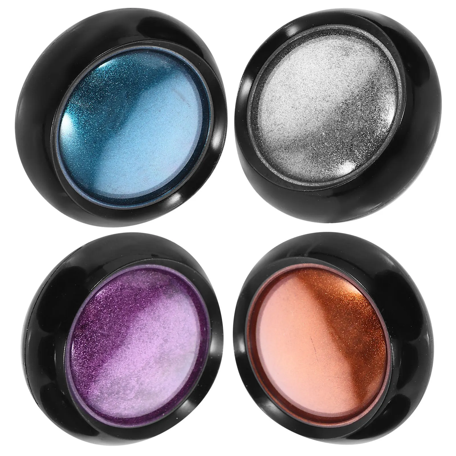 4 pezzi glitter per nail art multicolore glitter per unghie a lunga durata accessori per manicure decorazioni per manicure