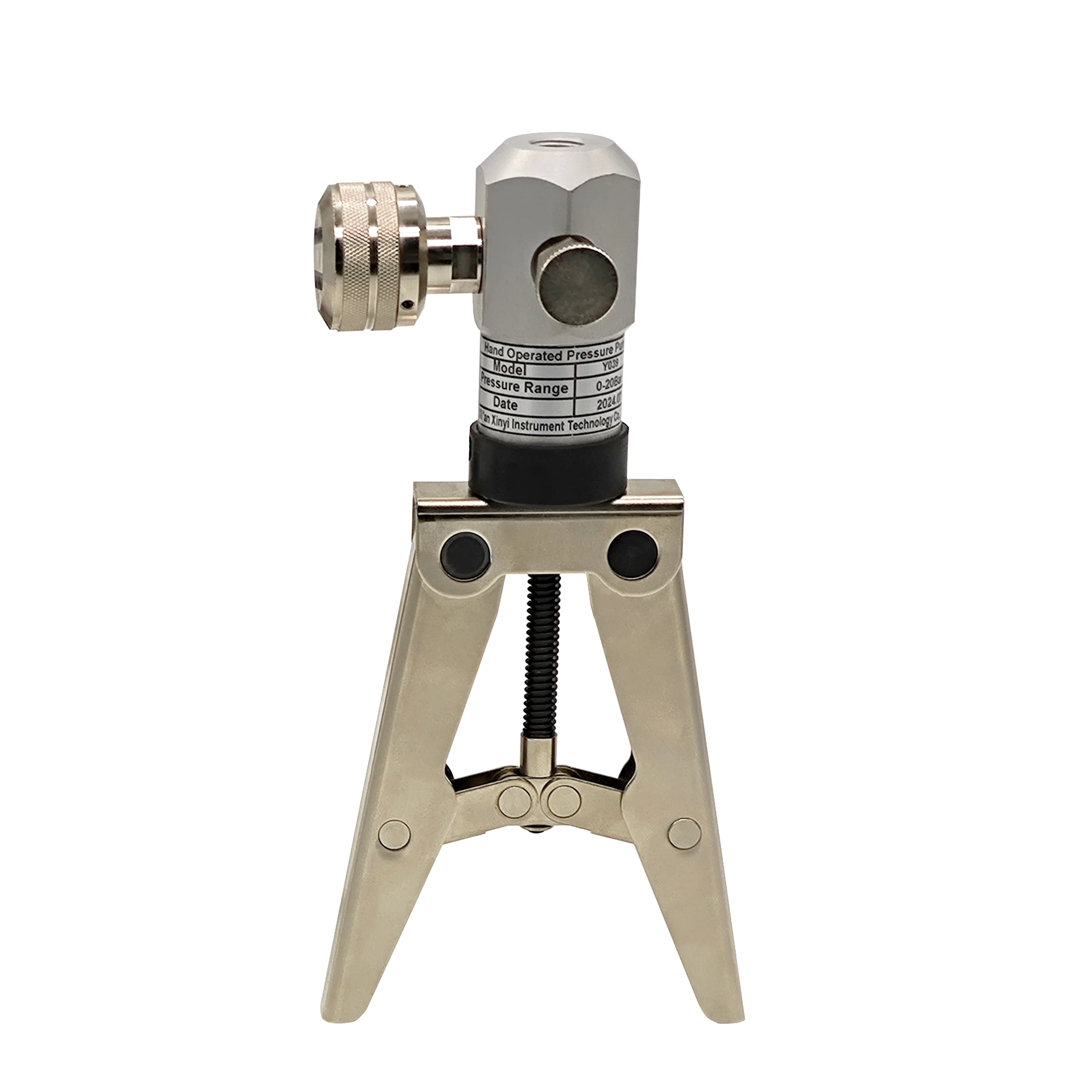

Y039 20Bar Portable Hand Held Pneumatic Pressure Calibrator Pump with Suitcase