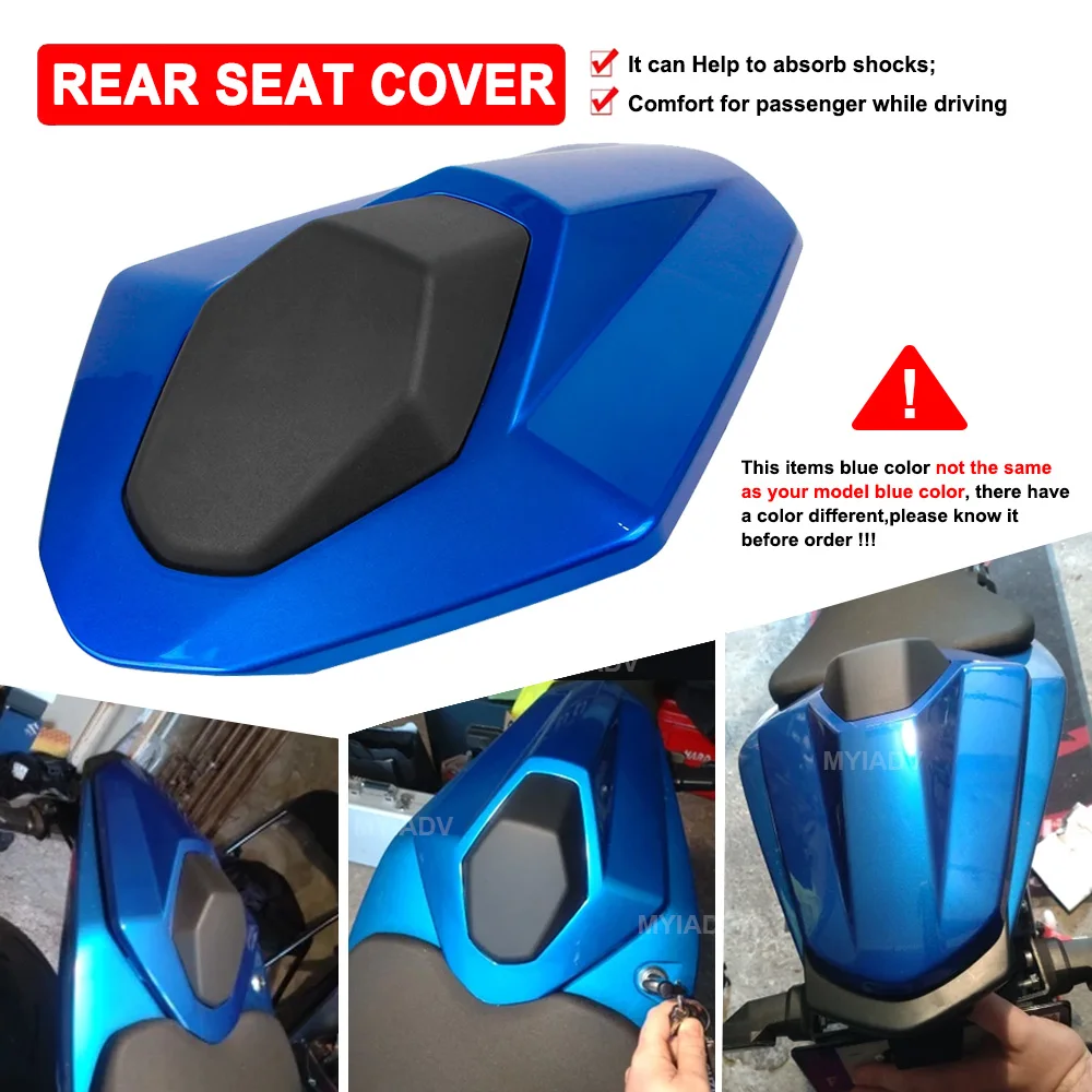 

Motorcycle Rear Seat Cover For Suzuki GSX-8S 2023-2024 GSX-8R GSX8S GSX8R Passenger Pillion Solo Seat Back Cover Fairing Cowl