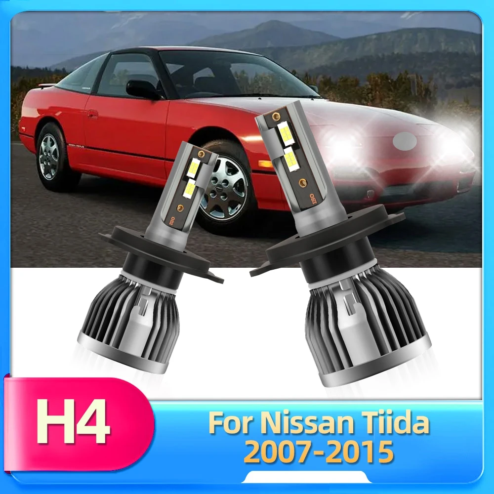 

Car Headlight Bulbs Auto 12V H4 For Nissan Tiida 2007 2008 2009 2010 2011 2012 2013 2014 2015 Replace CSP Headlamp 110W 16000LM