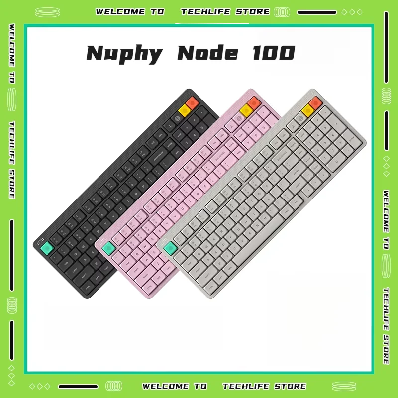 NuPhy Node100 ロープロファイル メカニカルキーボード 100
