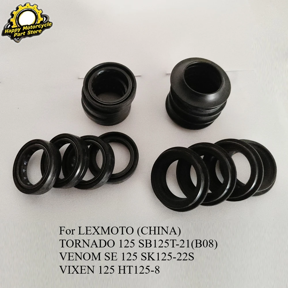 31x43x10,3 sello de aceite de horquilla delantera 31 43 cubierta antipolvo para LEXMOTO TORNADO 125 SB125T-21(B08) VENOM SE 125 SK125-22S VIXEN 125 HT125-8