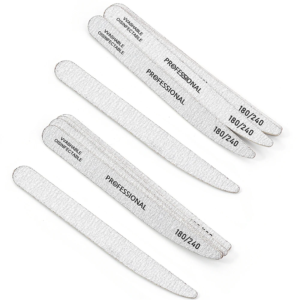 10/20 stücke Blake Professionelle Nagel Dateien 180/240 Schleifpapier UV Gel Polnischen Puffer Entferner Maniküre Pediküre Kunst Nagel Pflege werkzeug