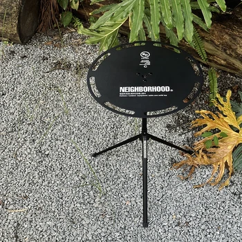 حي NBHD التخييم في الهواء الطلق الجدول ، سبائك الألومنيوم ، نزهة المحمولة ، مثلث طاولة قابلة للطي