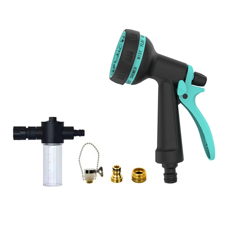 Gartendüse, Hochdruck-Wasserschlauchdüse, Sprühdüse, verstellbare Gartenschlauchdüse, Sprühdüse für Autowäsche und Haustierreinigungswerkzeuge