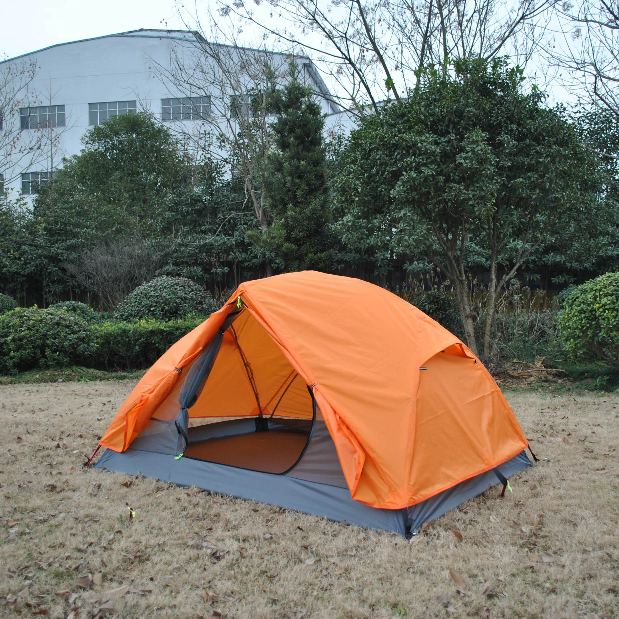 

High-end Orange Ultralight tent,Double Layers 2 Person camping Tent, CZX-463 mountain Tent,backpacking tent come with footprint