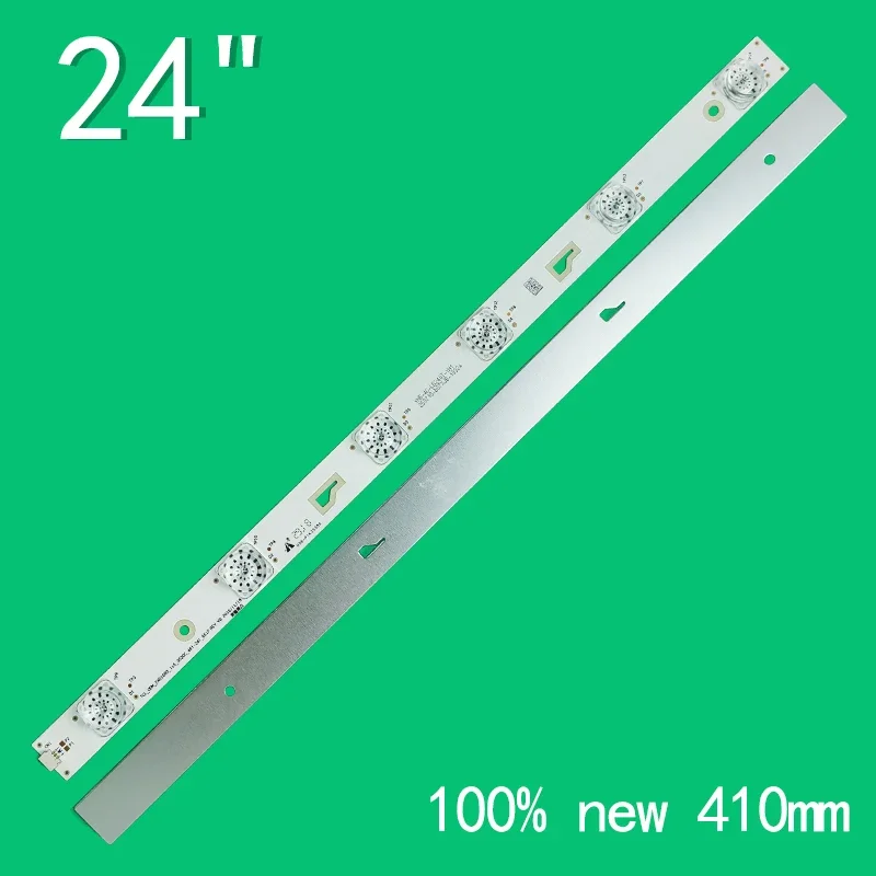 แถบไฟด้านหลังทีวี2ชิ้นสำหรับ TCL 24LF600T 24D1600 V2 24HR330M06A0