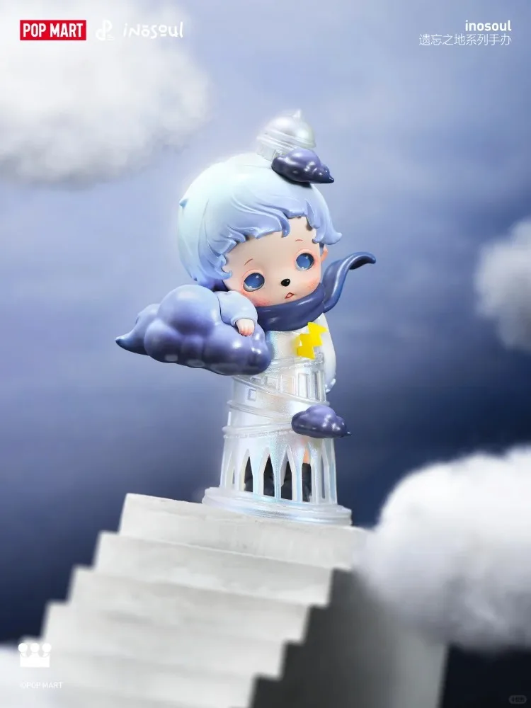 POPMART Inosoul Forgotten Land Series تمثال صندوق أعمى ألعاب لطيفة ومثيرة للاهتمام مفاجأة هدايا عيد الميلاد في الأوراق المالية