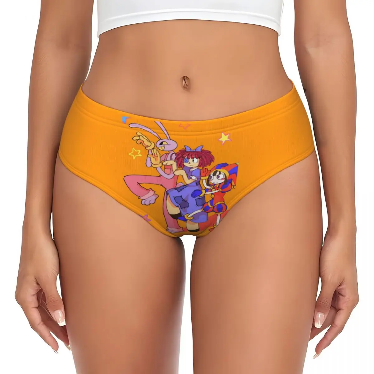 Custom Women Ragatha And Pomni Panties Underwear Female Soft The Amazing Digital Circus Briefs Underpants