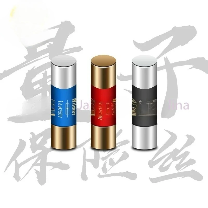 

HiFi спиральный предохранитель из чистого серебра, золота, серебра, сплава, графеновый нано-медный квантовый предохранитель