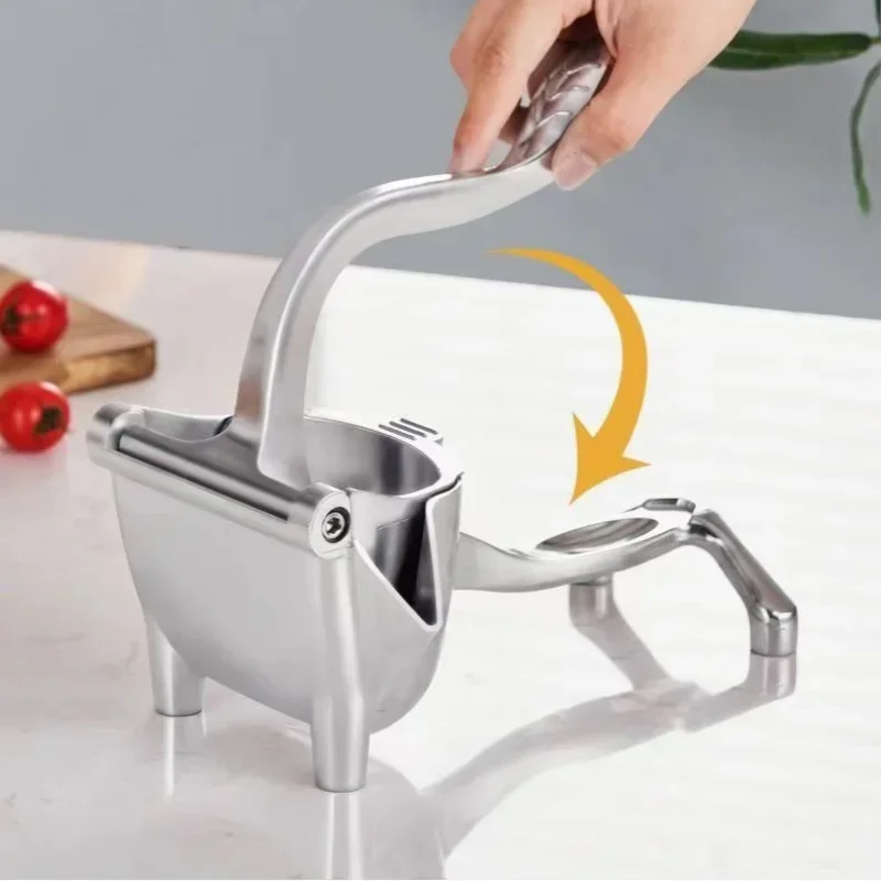 Aluminium Alloy Manual Juicer Corrosion Resistant High Hardness Hand Pressure Juice Fruit Pomegranate Orange Lemon Juice Tools