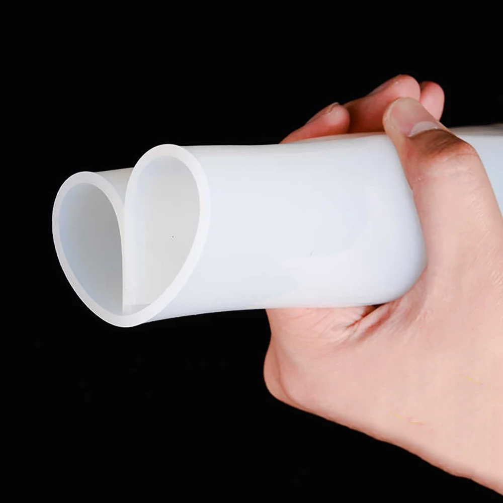 لوح مطاط السيليكون الأبيض الشفاف مربع سيليكون طوقا الغذاء الصف عنصر الختم مقاومة درجات الحرارة العالية 1 مللي متر-20 مللي متر