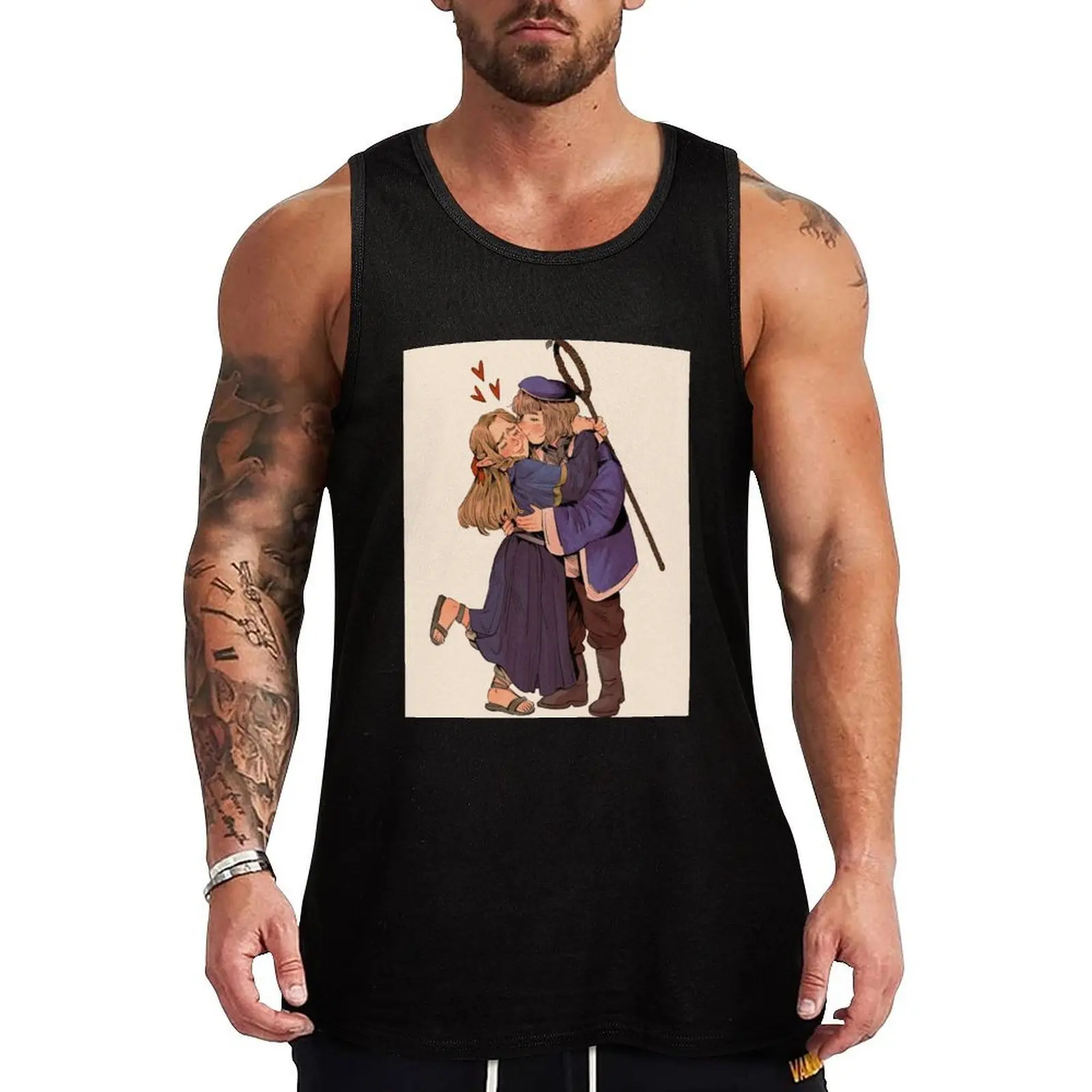 Delicious In Dungeon Tank Top Training Tank Top Lightweight Moisture Wicking Fabric