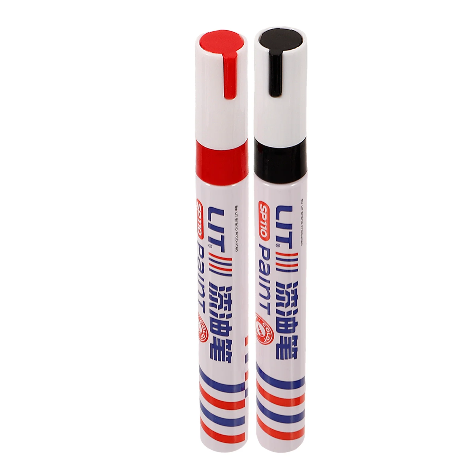 

2 Pcs Tombstone Tracing Paint Monument Writing Repair Accessories Kit Fill Pen Portable Markers Plastic Touch Up Supply