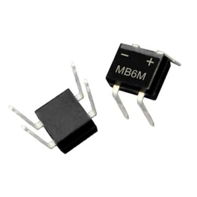 20PCS MB6M DIP-4 MB10M DF06S SOP4 Bridge Rectifiers 600V 0.5A New  In Stock