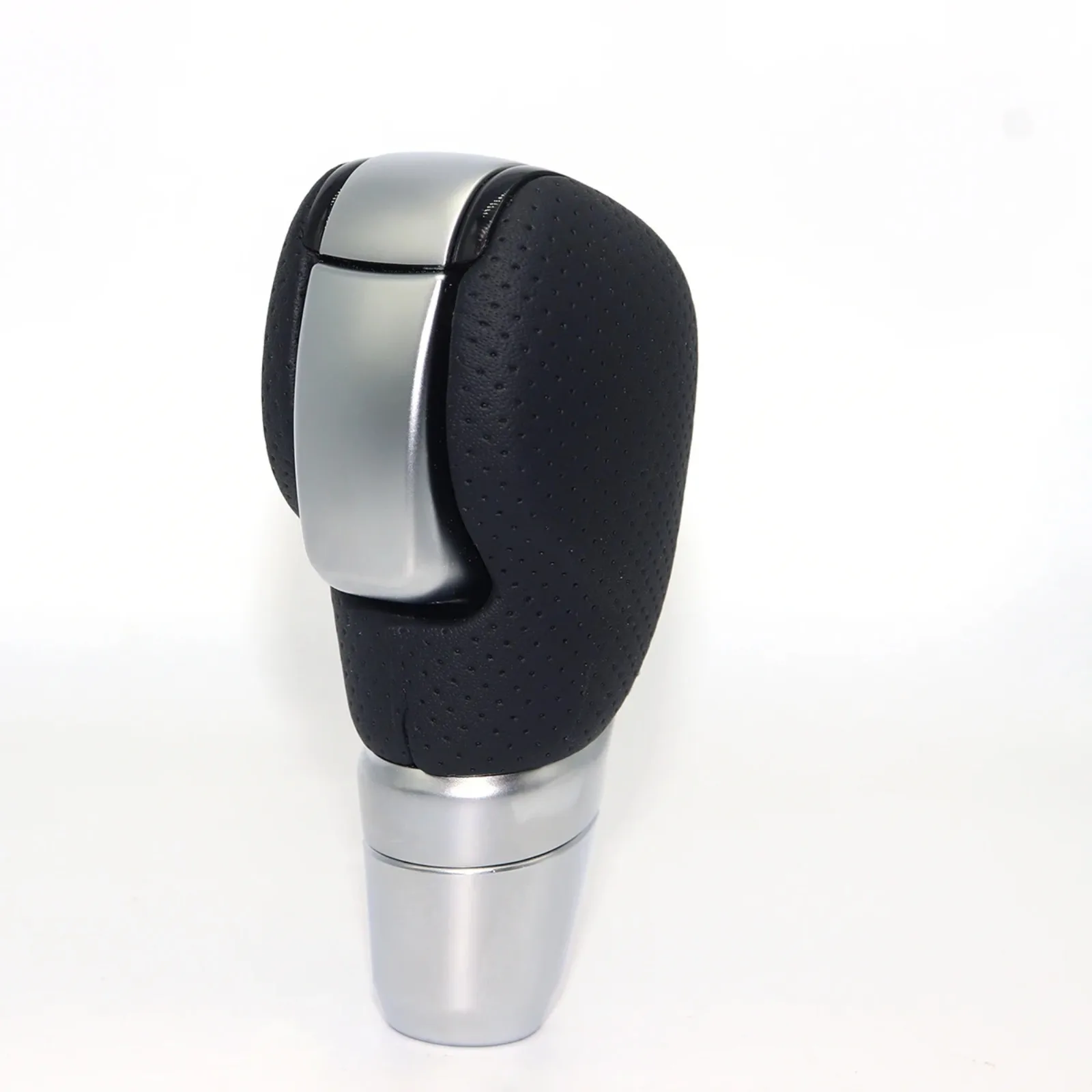 Perilla de palanca de cambios automática para Renault Kadjar Koleos 2 HY HC Megane 4 Scenic 4 Talisman LFD cabeza de palanca de cambios ponderada plateada cromada