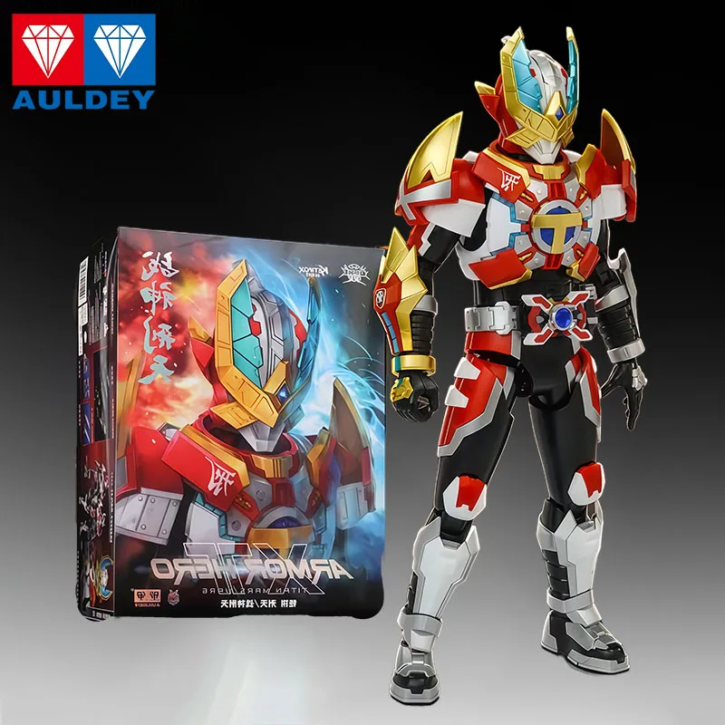 

Оригинальная сборная фигурка AULDEY Armor Hero Xingtian Dual Forms: аниме-фигурка-игрушка для мальчиков, коллекционный подарок на Рождество