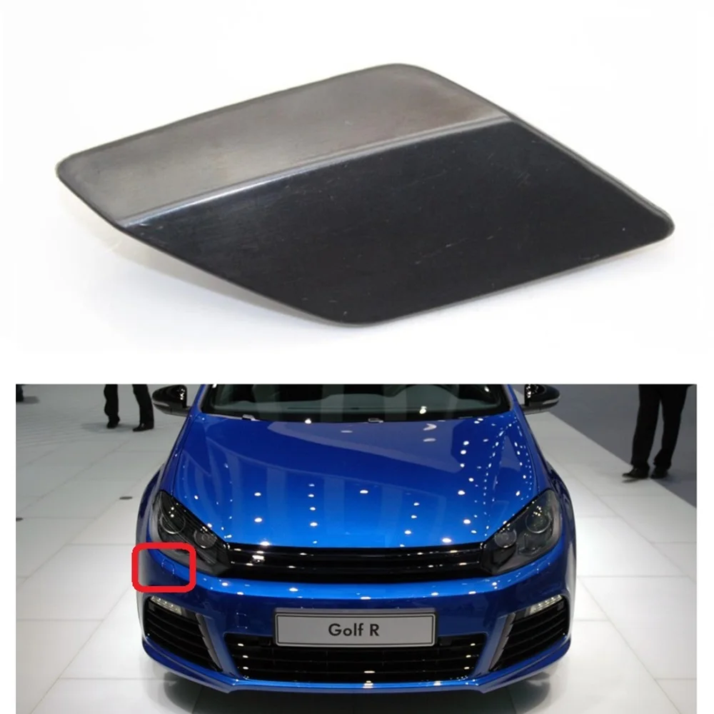 

Right Side For VW Golf A6 MK6 R20 2013 2014 2015 2016 Car-styling Front Bumper Headlight Washer Cover Cap 5G0955110G