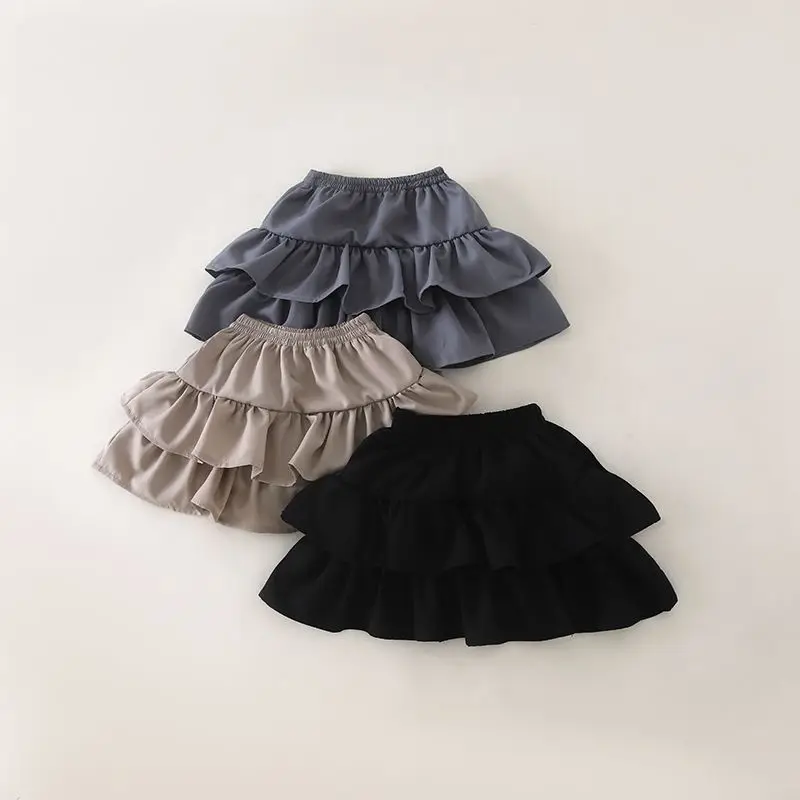 Girl's cake skirt, summer sweet princess fluffy skirt, half skirt, Korean version, slimming effect