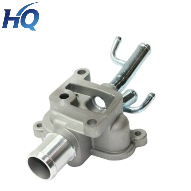 

2562026100 2562026120 Aluminum Thermostat Housing Engine Coolant Water Pump Outlet fit for Hyundai Accent Matrix Kia Getz Rio