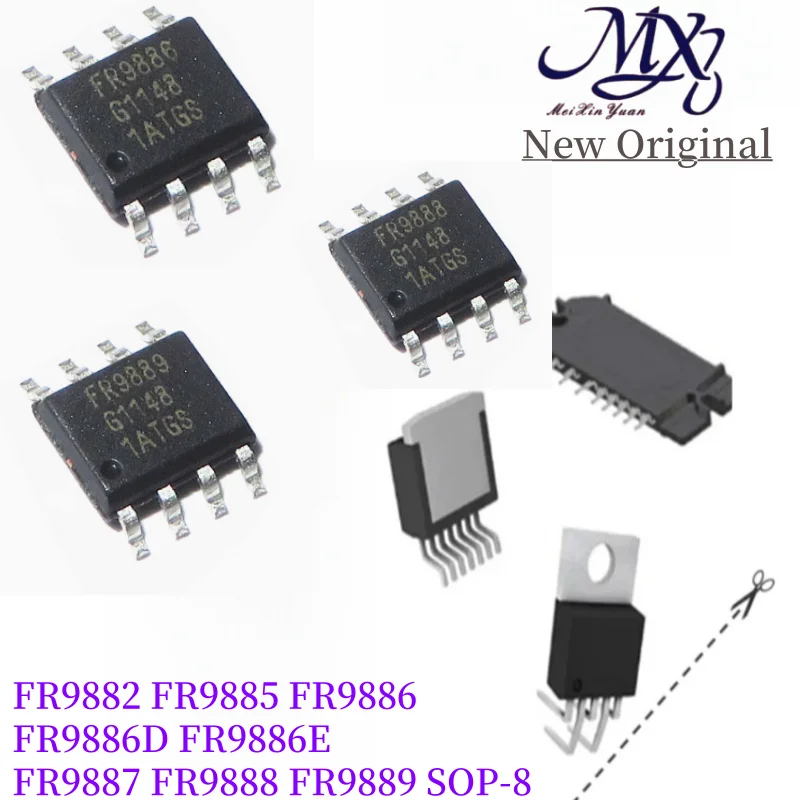 MXY 10Pcs FR9882 FR9885 FR9886 FR9886D FR9886E FR9887 FR9888 FR9889 SOP-8 IC Chip Wholesale