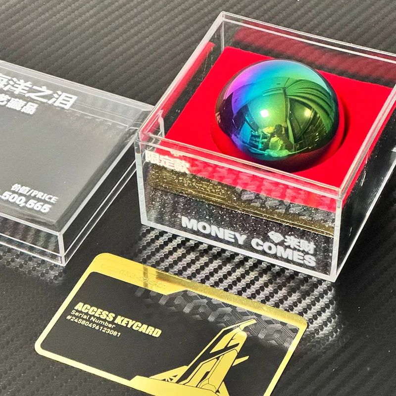 Delta Force Lichtgevende rekwisieten rond de tranen van de oceaan Het hart van de oceaan Ornamenten Lichtgevende rode modelkristallen