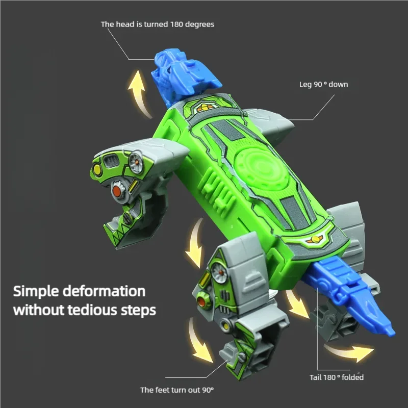 Dinosaures déformés Mech Fidget Toys, Spinner à main anti-stress, Spinners mentaires oriels pour adultes, pouvez-vous ro Toys pour enfants, Cadeaux créatifs