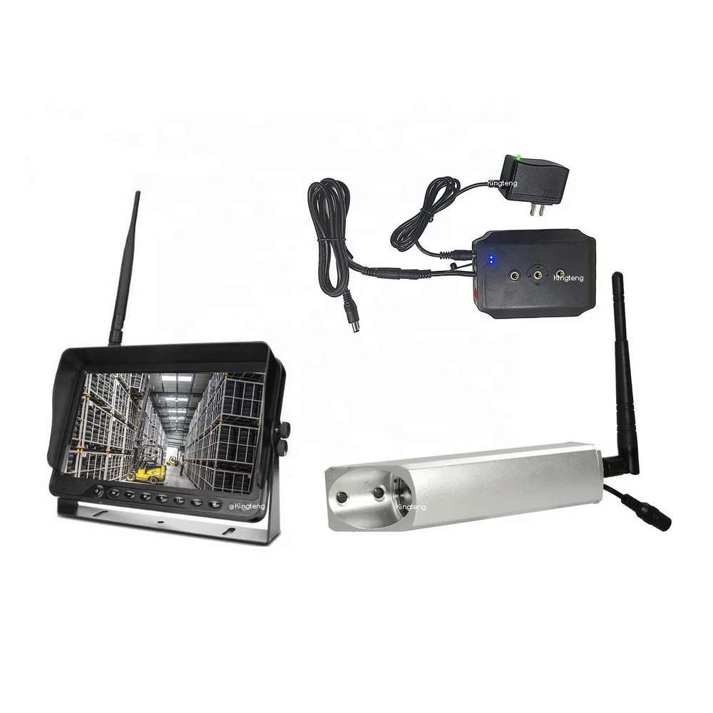 OEM Top Quality 7 9 10 Inch 24V Digital Wide Angle IR Surveillance Secure Car Reverse Camera System For Forklift Crane