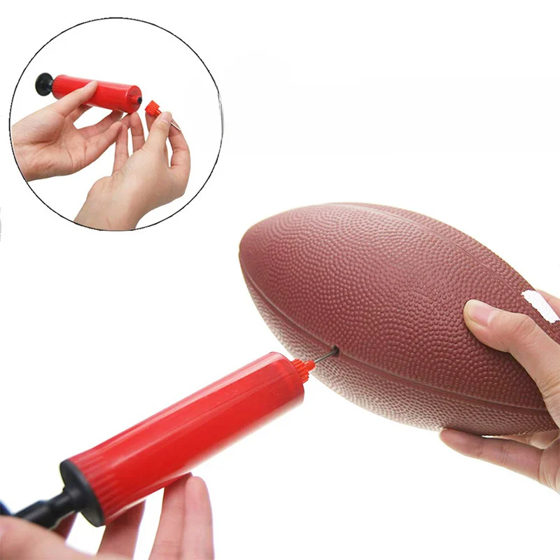 3 American Football Youth Inflatable Leather Ball Toy Preschool Student Team Game Teaching Ball Children\'s Football Sports Ball