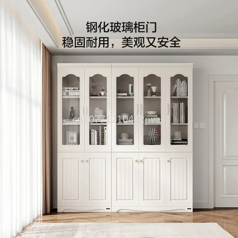 Bookcase Bookcase Bookcase Korean Pastoral Two/three-door Combination 120625 Can Be Matched with The Same Model Desk