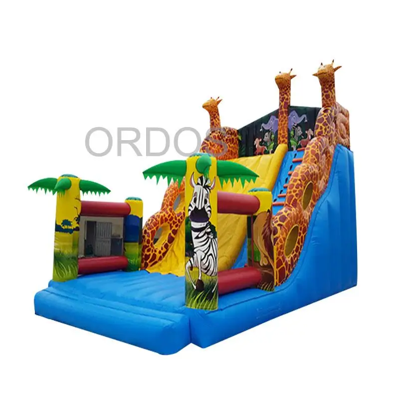 Business Elephant Luxury Inflatable Bounce House slide Combination Party Hoppers Bouncer Bouncers