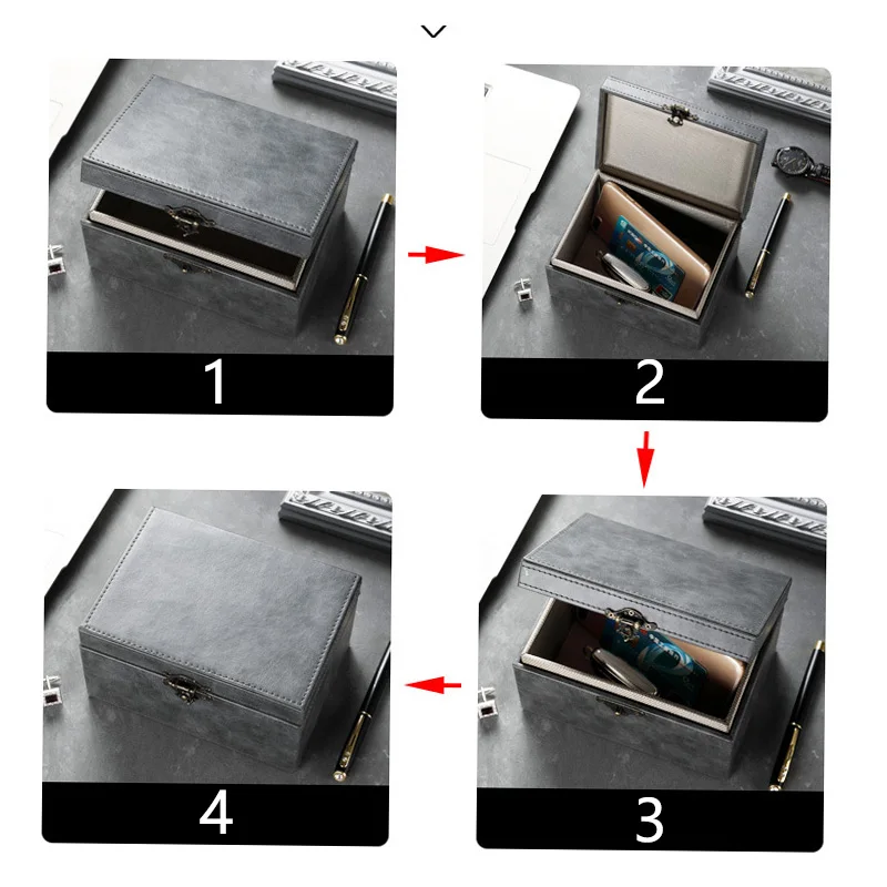 صندوق فاراداي لمفاتيح السيارة صندوق حجب تتفاعل مضاد للسرقة بدون مفتاح فوب حامي المعتمدة مفتاح السيارة الكبير صندوق حماية من الإشعاع الآمن