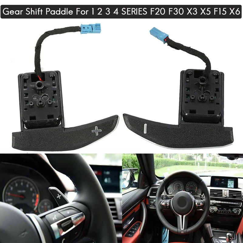 

Steering Wheel Gear Shift Paddle M For-BMW 1 2 3 4 SERIES F20 F30 X3 X5 F15 X6