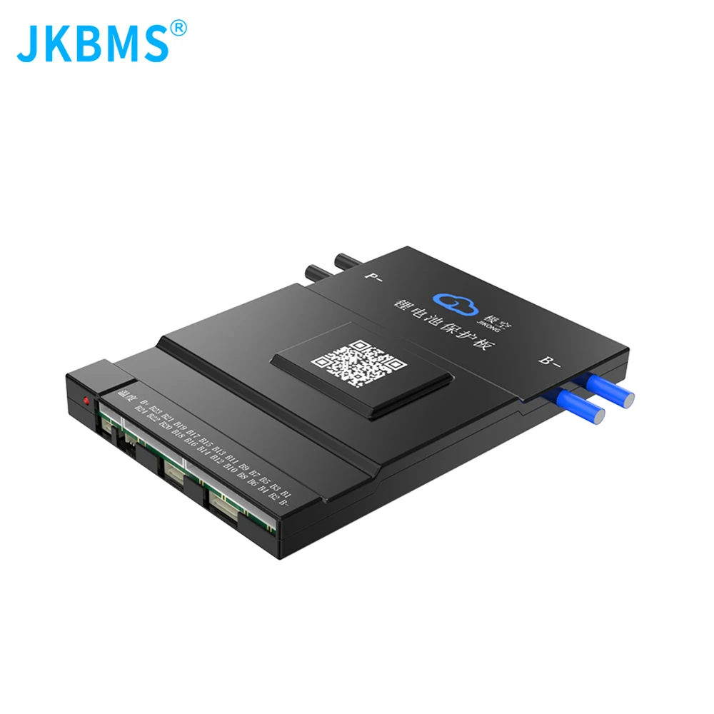 JKBMS SMART BMS 2A BALANCE CURRENT BMS 200A BT 36V 48V 60V Li-Ion LTO 18650 Battery Lifepo4 Battery Storage Bluetooth Bms