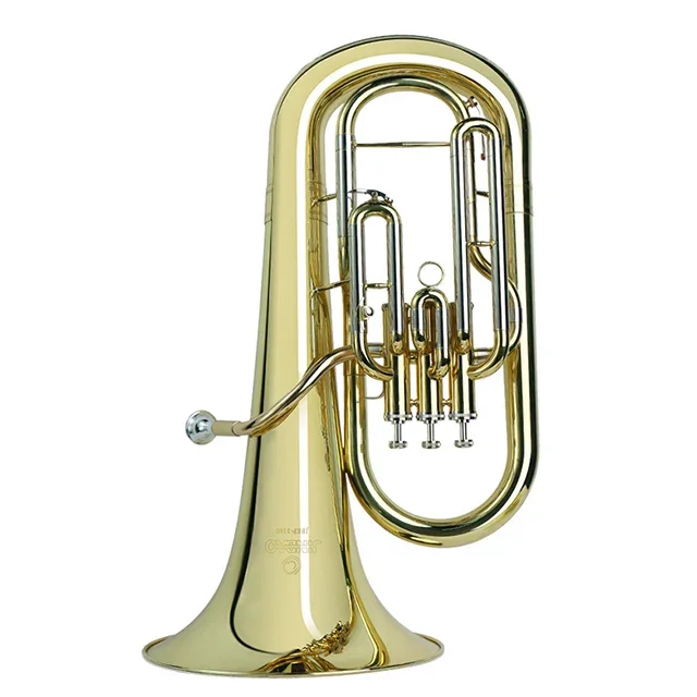 Factory Price JinBao JBEP-1180 Lacquer Brass Bb Flat Euphonium Compensating