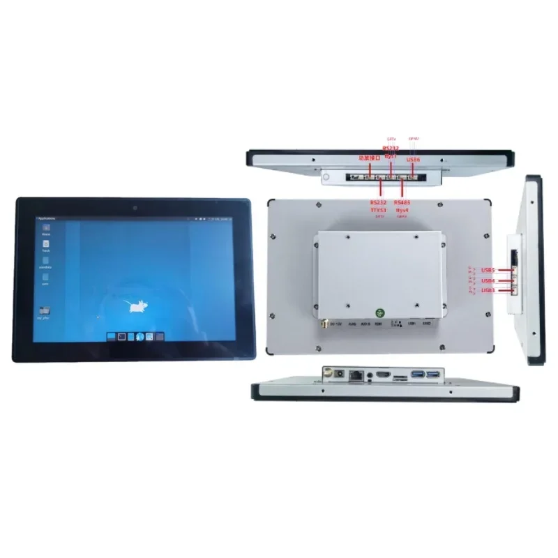 Tablet Android Inteligente de 10 Pulgadas, Económica, para Hogar, con Certificación CE y ROSH, Montaje VESA en Pared, Pantalla Multitáctil, NFC, Kiosco, Quad Core, 2GB, GSM, Nueva