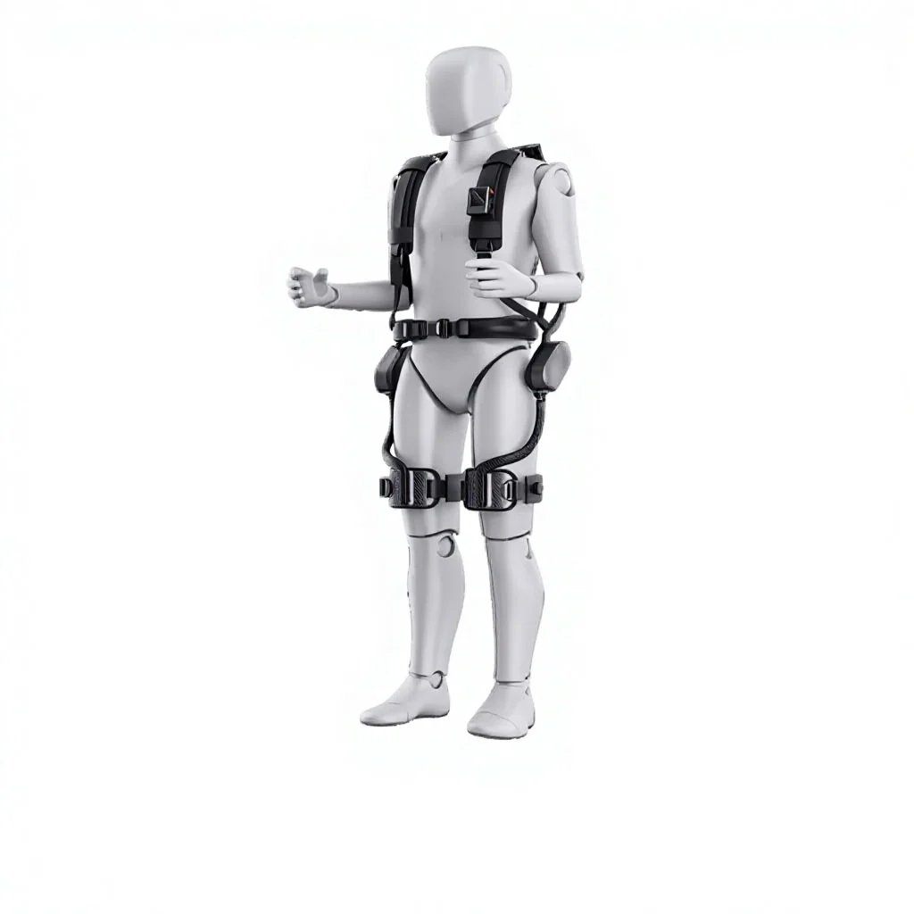 15km Range Walking Exoskeleton With Quick Change Battery For Continuous Operation In Large Venues